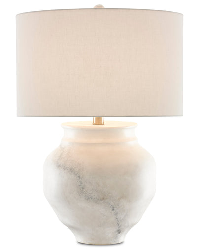 Currey & Co. Kalossi White Table Lamp 6000-0623