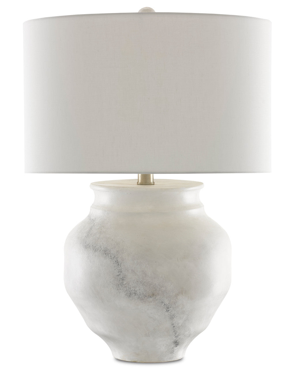 Currey & Co. Kalossi White Table Lamp 6000-0623