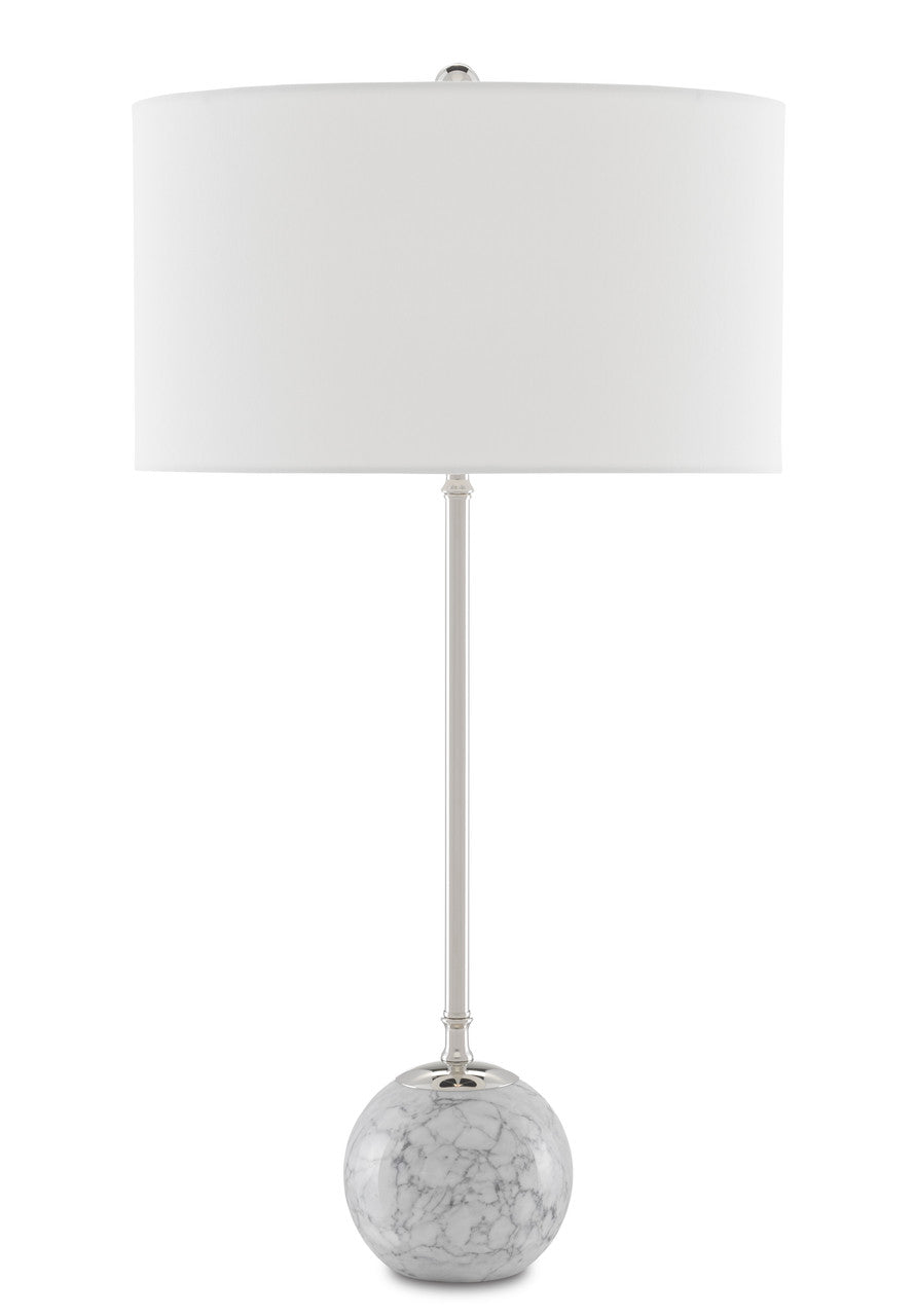 Currey & Co. Villette White Table Lamp 6000-0646