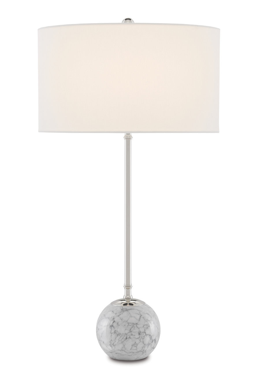 Currey & Co. Villette White Table Lamp 6000-0646