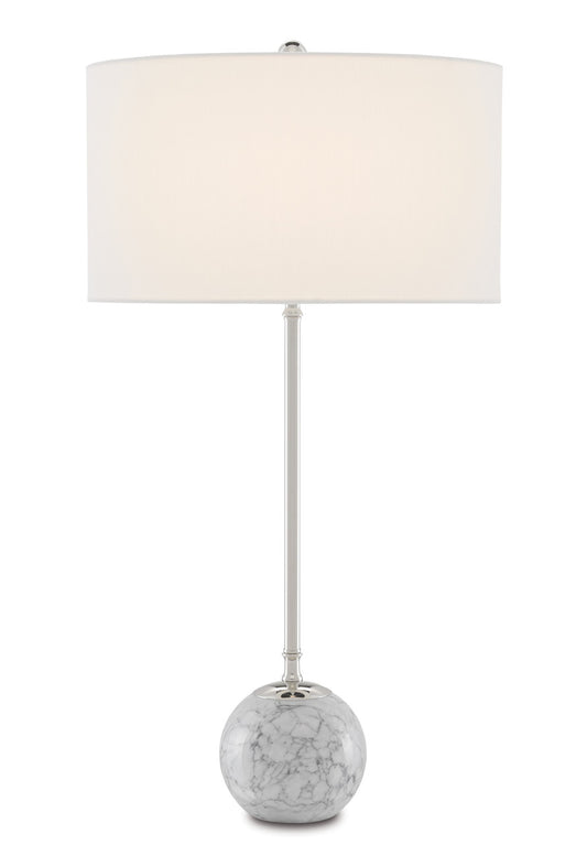 Currey & Co. Villette White Table Lamp 6000-0646