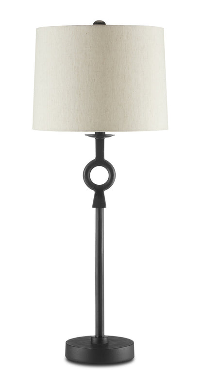 Currey & Co. Germaine Black Table Lamp 6000-0697