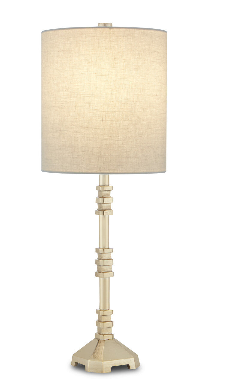 Currey & Co. Pilare Gold Table Lamp 6000-0701