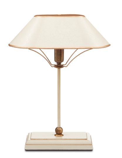 Currey & Co. Daphne White Table Lamp 6000-0702