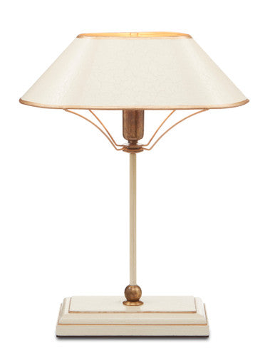 Currey & Co. Daphne White Table Lamp 6000-0702