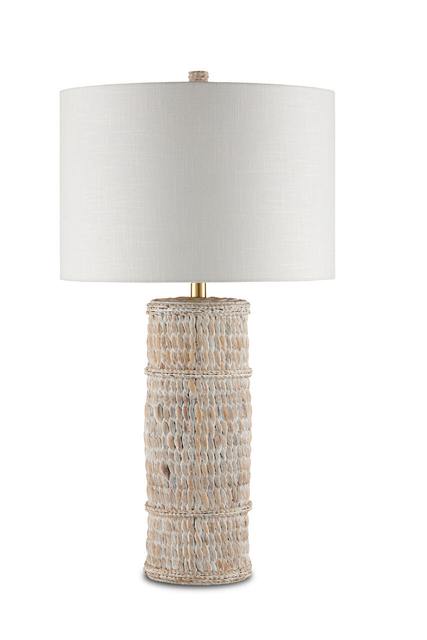 Currey & Co. Azores White Table Lamp 6000-0754