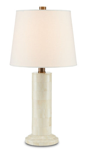 Currey & Co. Osso White Table Lamp 6000-0760