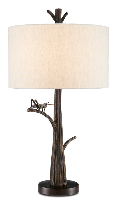 Currey & Co. Grasshopper Bronze Table Lamp 6000-0774