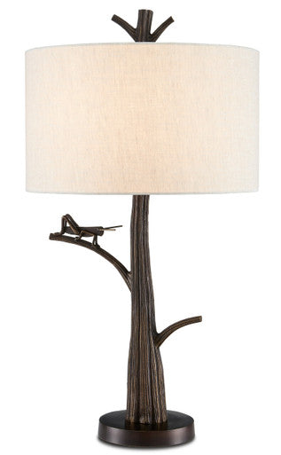 Currey & Co. Grasshopper Bronze Table Lamp 6000-0774