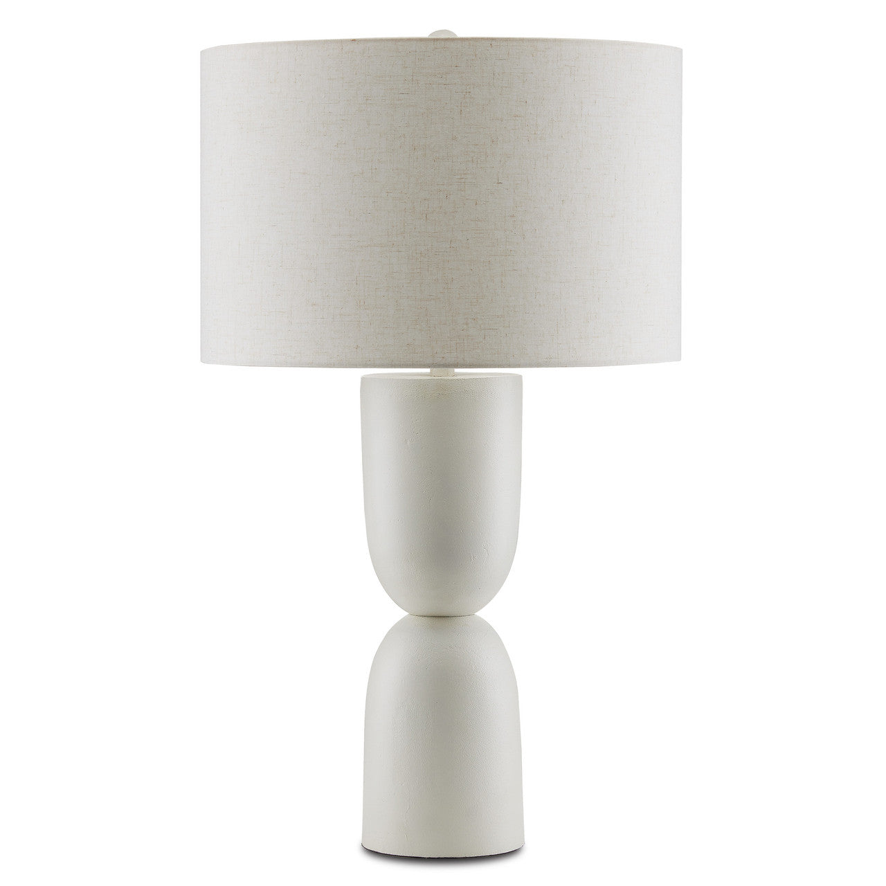 Currey & Co. Linz White Table Lamp 6000-0794