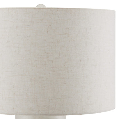 Currey & Co. Linz White Table Lamp 6000-0794