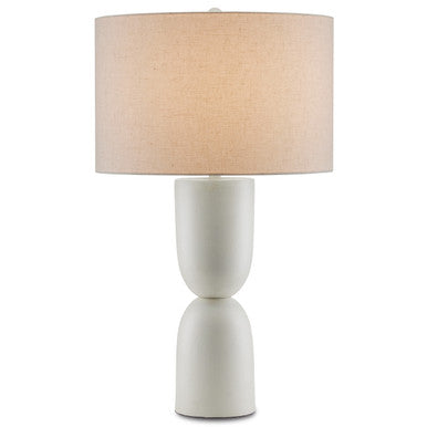 Currey & Co. Linz White Table Lamp 6000-0794