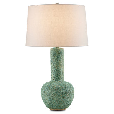 Currey & Co. Manor Moss Green Table Lamp 6000-0799