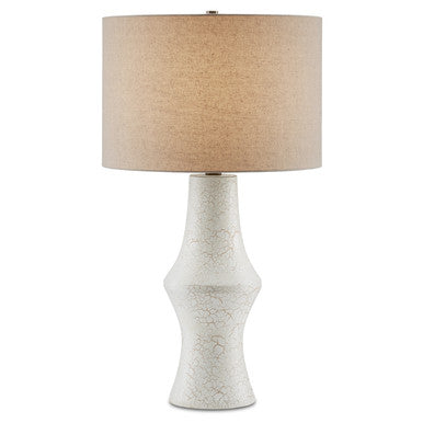 Currey & Co. Concerto White Table Lamp 6000-0803