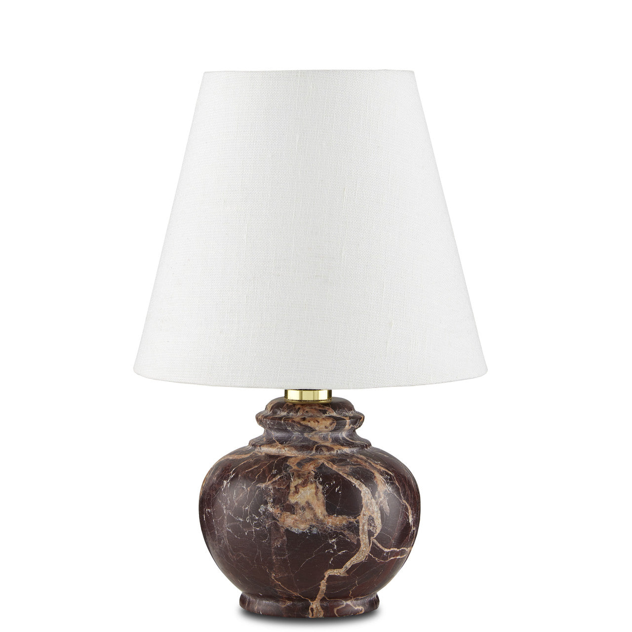 Currey & Co. Piccolo Brown Mini Table Lamp 6000-0805