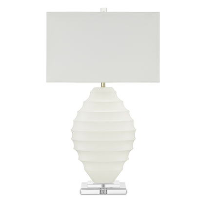 Currey & Co. Abbeville White Table Lamp 6000-0815