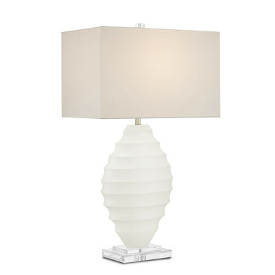 Currey & Co. Abbeville White Table Lamp 6000-0815