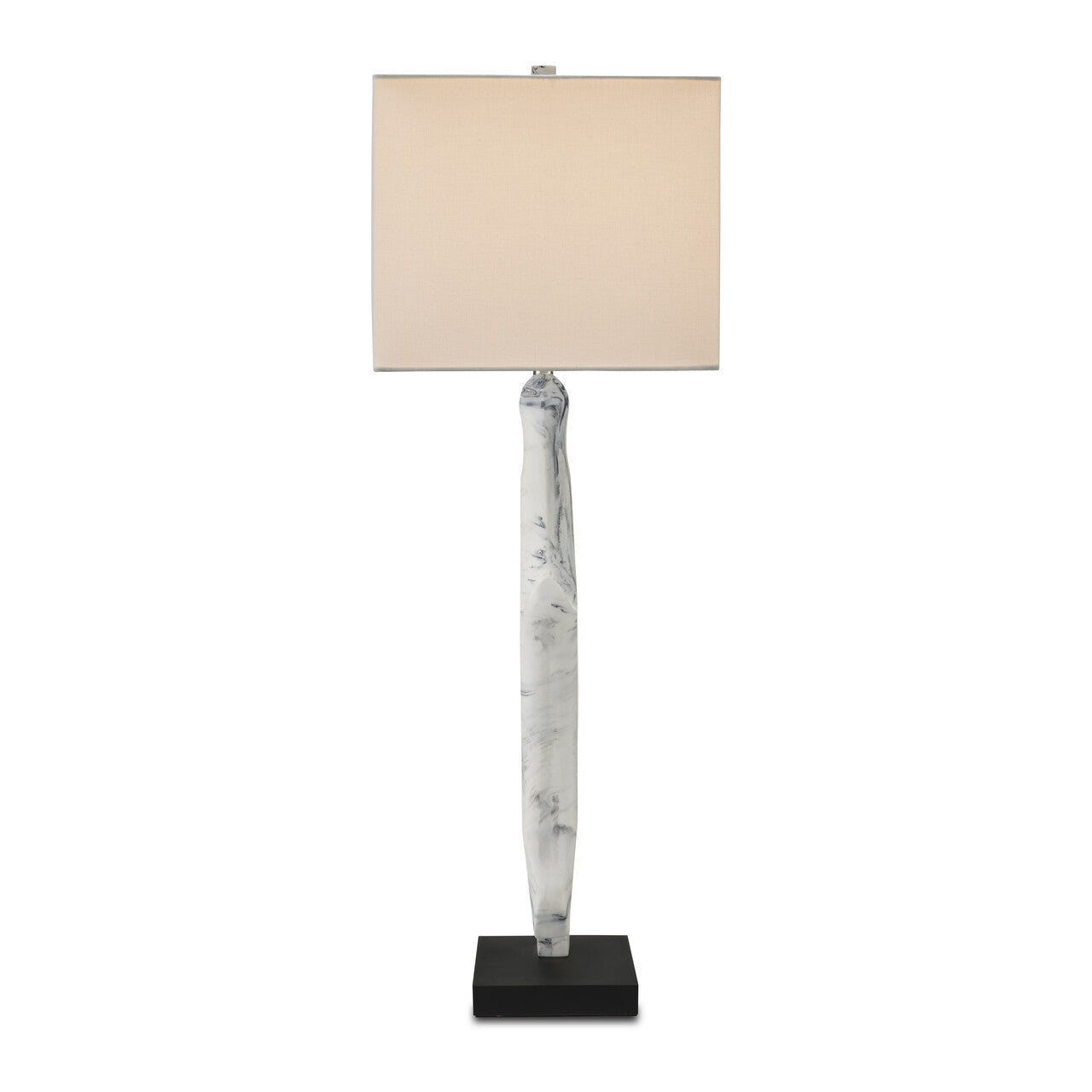 Currey & Co. Devant White Table Lamp 6000-0817