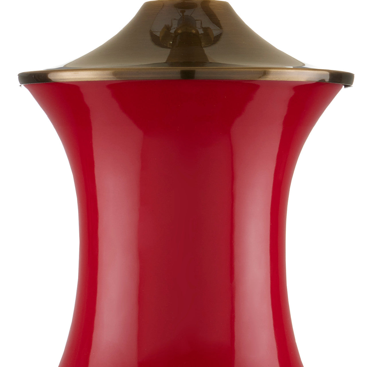 Currey & Co. Lilou Red Table Lamp 6000-0840