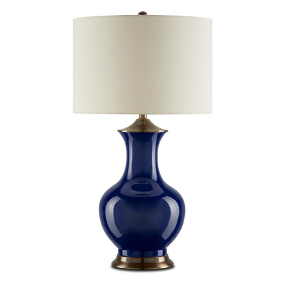 Currey & Co. Lilou Blue Table Lamp 6000-0841