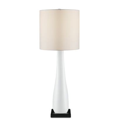 Currey & Co. La Porta White Table Lamp 6000-0853