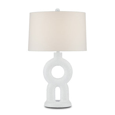 Currey & Co. Ciambella White Table Lamp 6000-0857