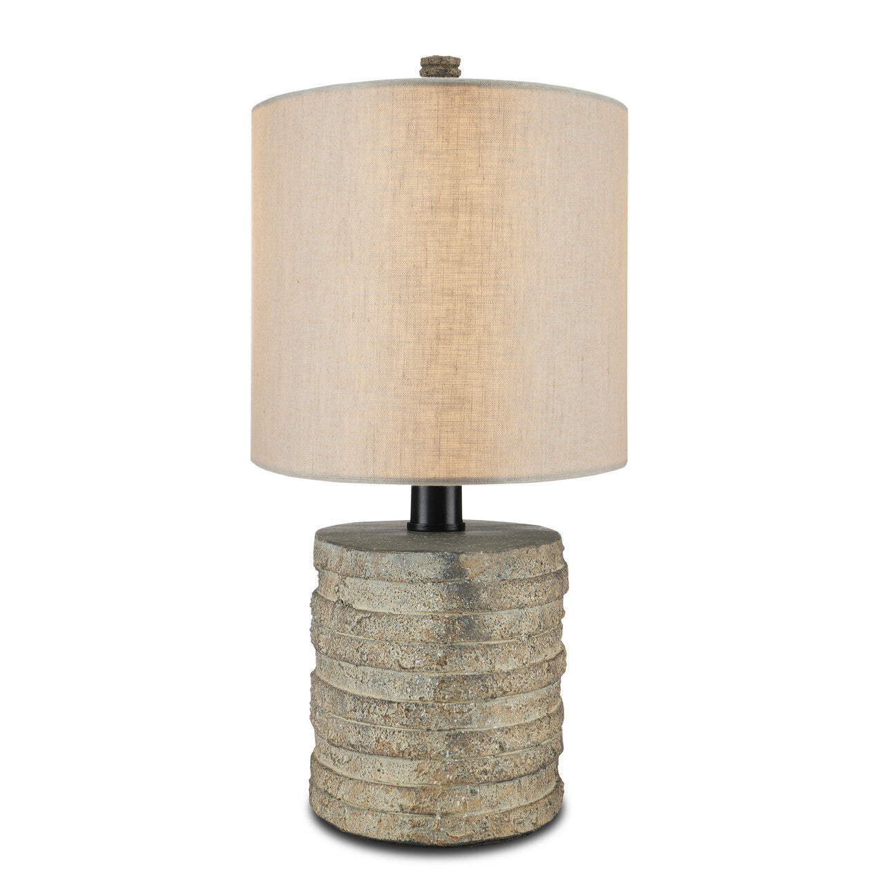 Currey & Co. Innkeeper Rustic Oval Table Lamp 6000-0858