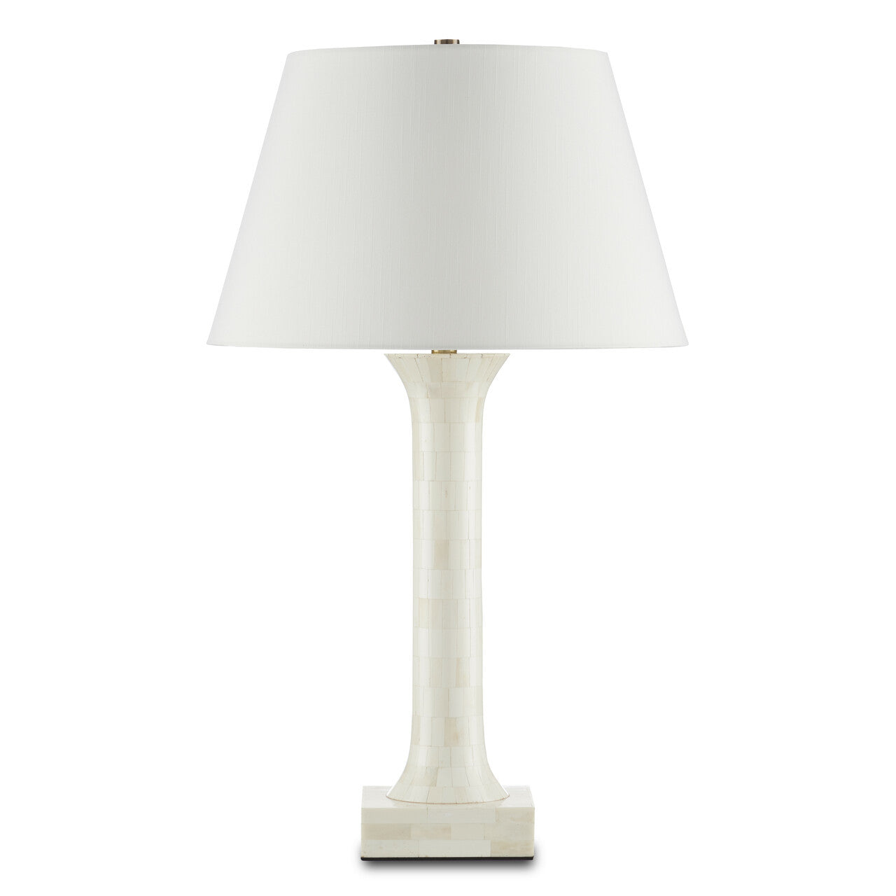 Currey & Co. Haddee White Table Lamp 6000-0863