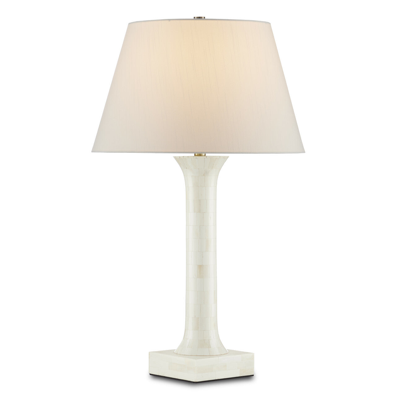 Currey & Co. Haddee White Table Lamp 6000-0863