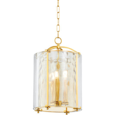 Hudson Valley Lighting Ramsey Lantern in Aged Brass 6003-AGB