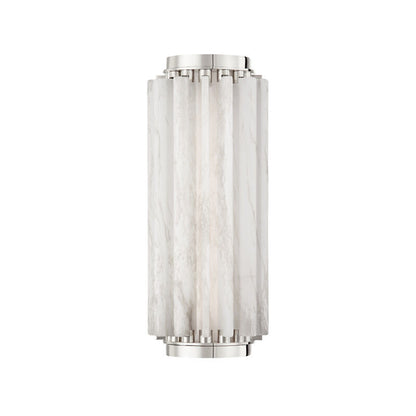 Hudson Valley Lighting Hillside Wall Sconce in Polished Nickel 6013-PN