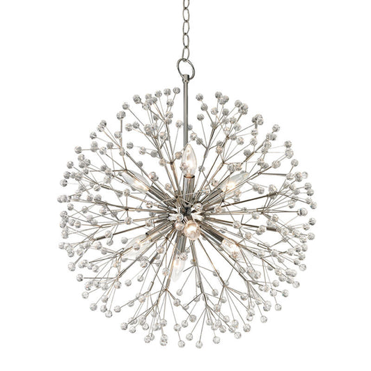 Hudson Valley Lighting Dunkirk Chandelier in Polished Nickel 6020-PN