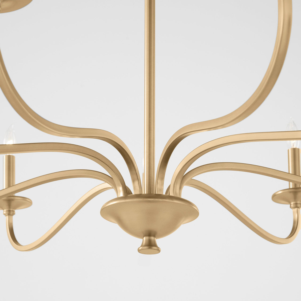 Quorum  Maryse 9 Light Chandlier - Aged Brass 6021-9-80