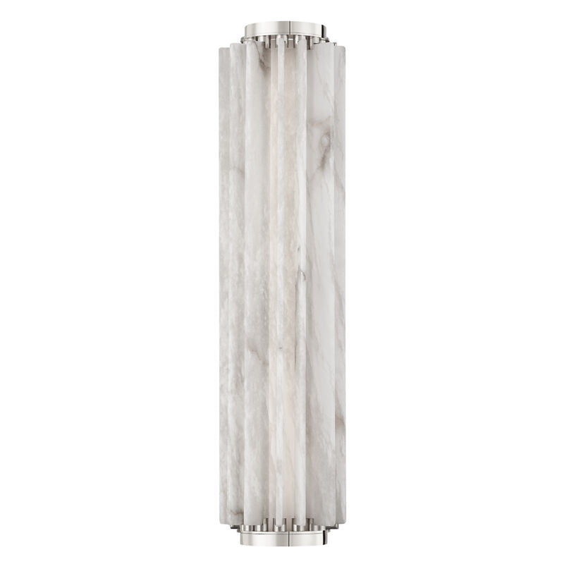 Hudson Valley Lighting Hillside Wall Sconce in Polished Nickel 6024-PN