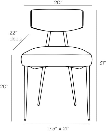 Arteriors Home Reynard Dining Chair 6029