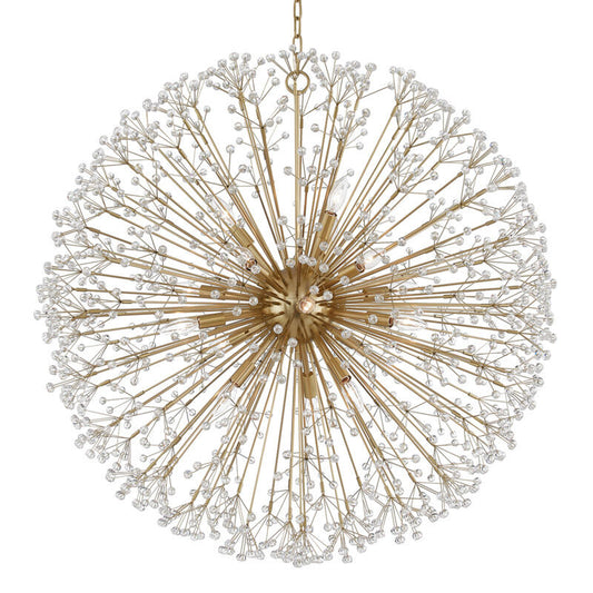 Hudson Valley Lighting Dunkirk Chandelier in Aged Brass 6039-AGB