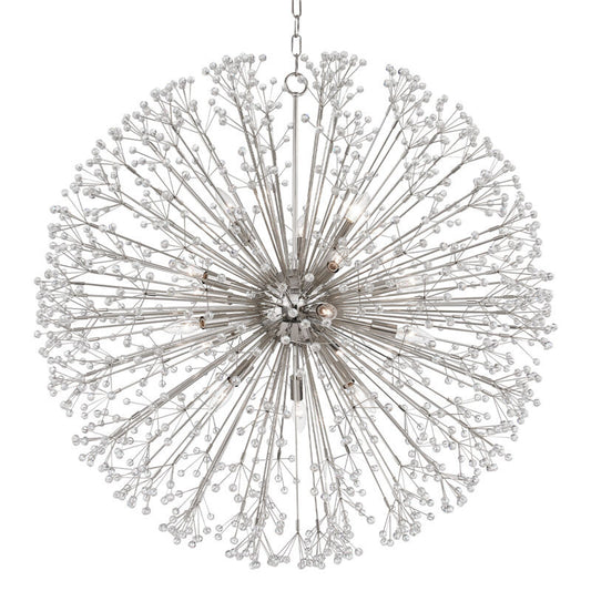 Hudson Valley Lighting Dunkirk Chandelier in Polished Nickel 6039-PN