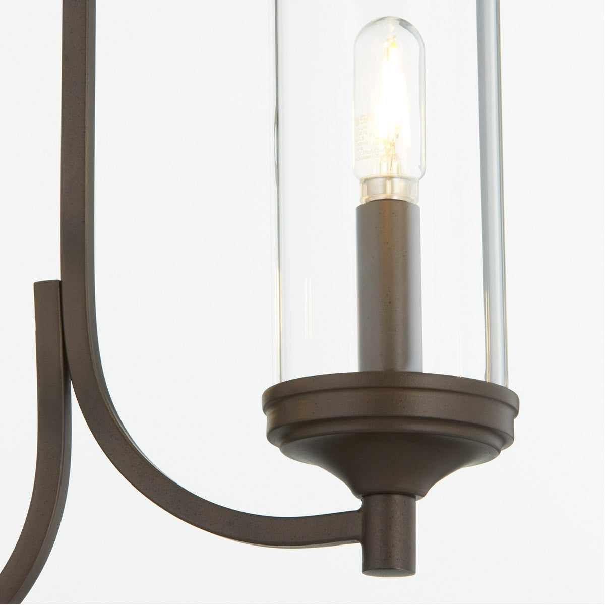 Quorum Collins Chandelier in Oiled Bronze 6044-3-86