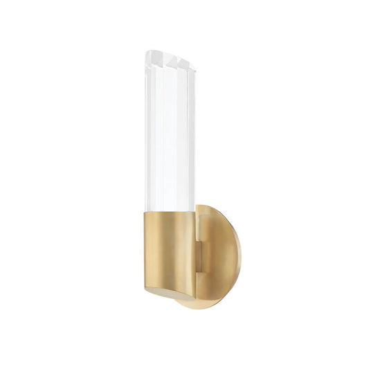 Hudson Valley Lighting Rowe Wall Sconce in Aged Brass 6051-AGB