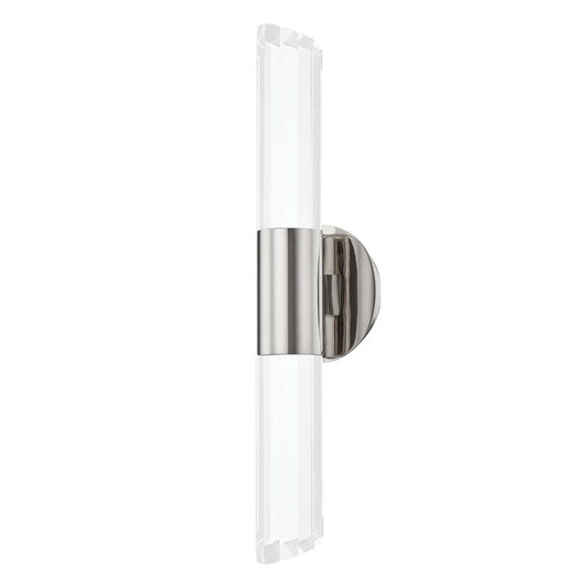 Hudson Valley Lighting Rowe Wall Sconce in Polished Nickel 6052-PN