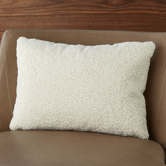 Global Views Latitudes Faux Sheepskin Pillow 2717