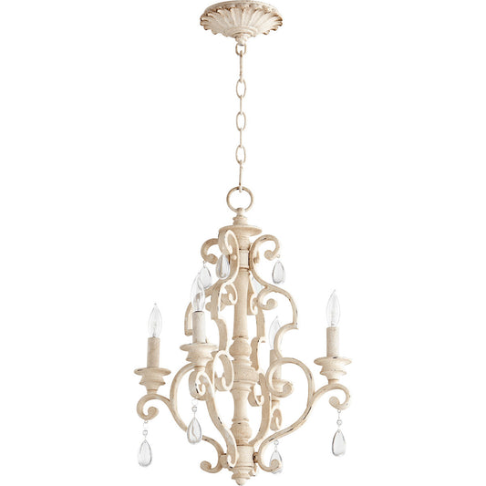 Quorum San Miguel Chandelier in Persian White 6073-4-70