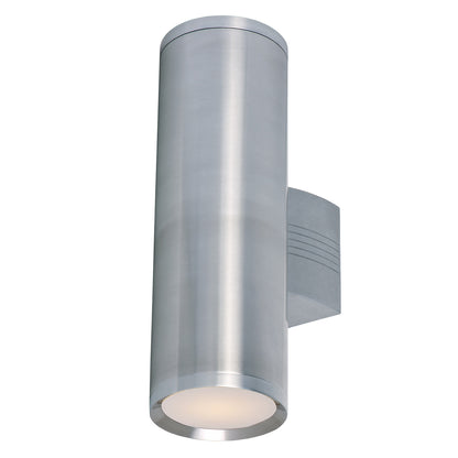 Maxim Lightray 2-Light Wall Sconce in Brushed Aluminum 6102AL