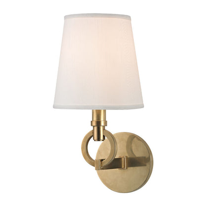 Hudson Valley Lighting Malibu Wall Sconce in Aged Brass 611-AGB