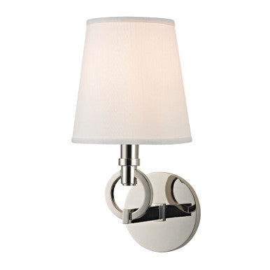 Hudson Valley Lighting Malibu Wall Sconce in Polished Nickel 611-PN