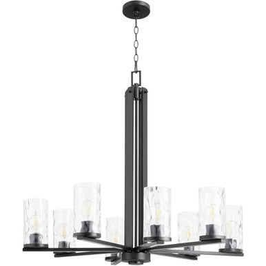 Quorum Steinway Chandelier in Matte Black  6111-8-59