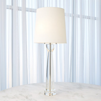 Global Views Modern Crystal Column Lamp 8.82982