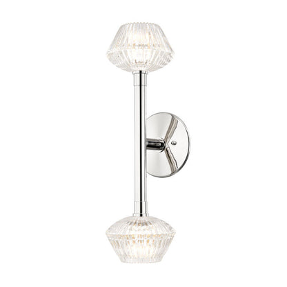 Hudson Valley Lighting Barclay Wall Sconce in Polished Nickel 6142-PN