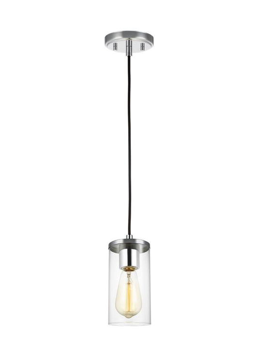 Visual Comfort Studio Sean Lavin Zire One Light Mini-Pendant in Chrome 6190301-05