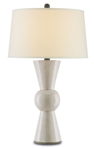 Currey & Co. Upbeat White Table Lamp 6198